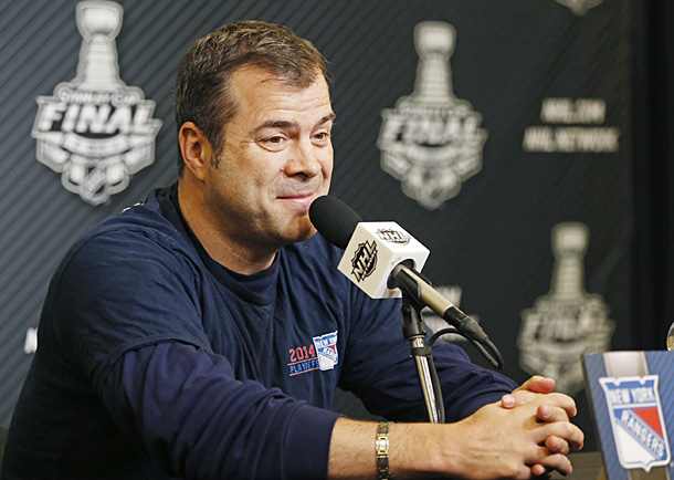 New York Rangers coach Alain Vigneault